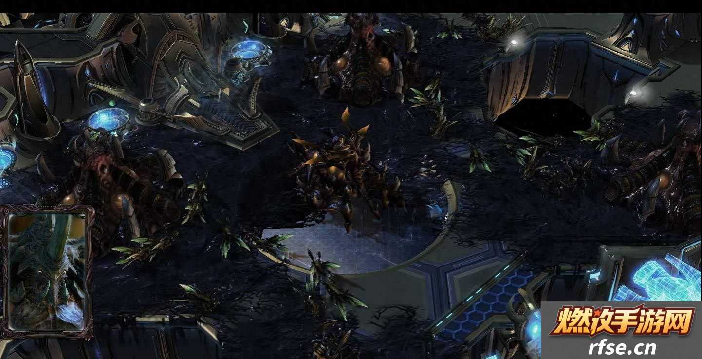 星际2虫群之心卡迪尔渗透破坏玩法教程